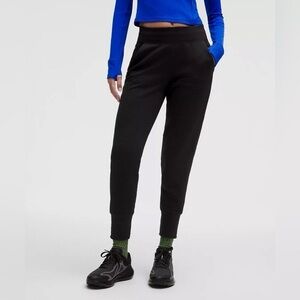 Lululemon Mid Rise Waffle Knit Joggers